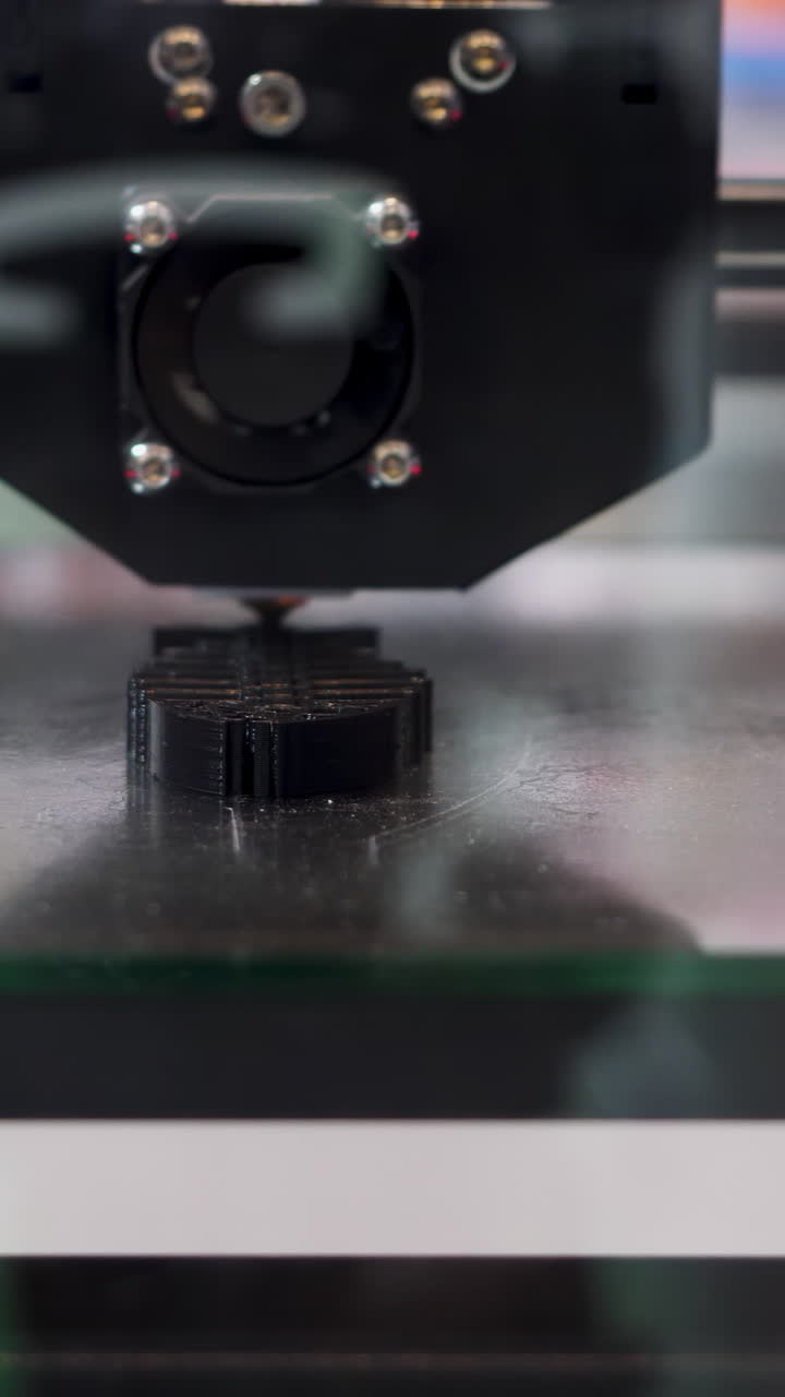 3D Printing Process Closeup