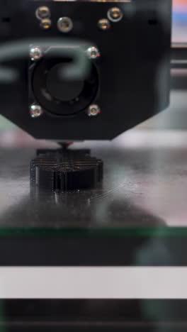 3d printing process closeup