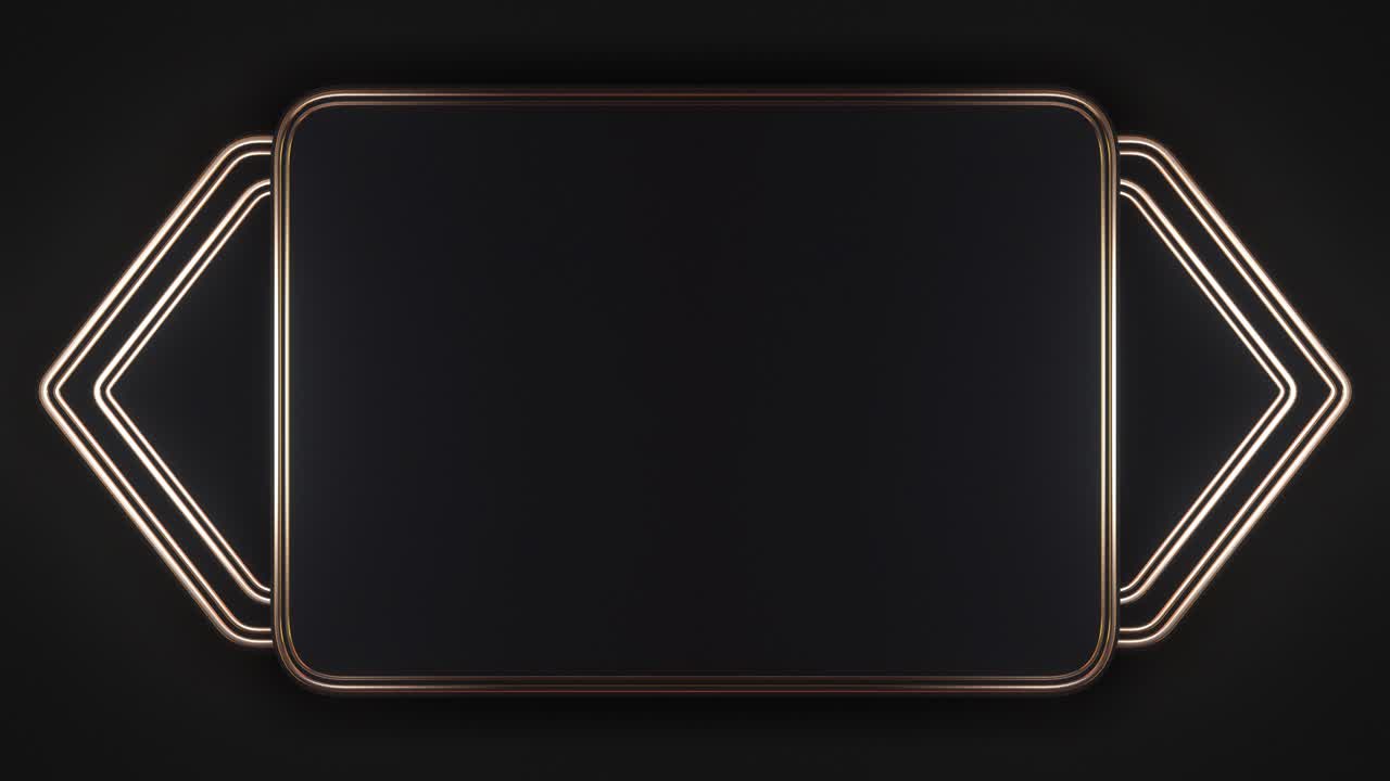 Dark Geometric Frame