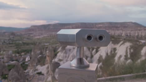 Sunset-viewpoint-in-Goreme,-Cappadocia