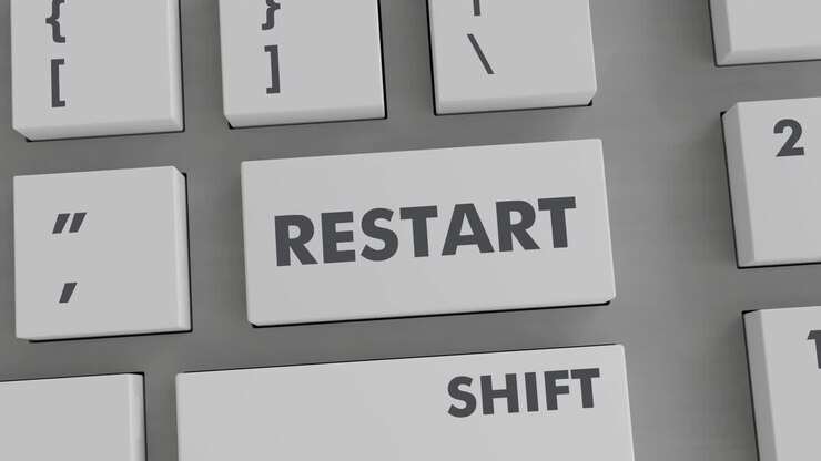 RESTART BUTTON PRESSING ON KEYBOARD