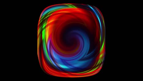 el remolino cuadrado de un remolino abstracto