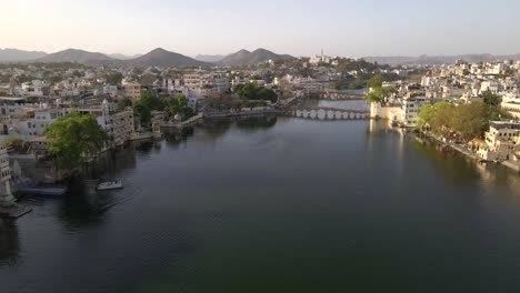 烏達普爾 (udaipur) 的空中拍攝