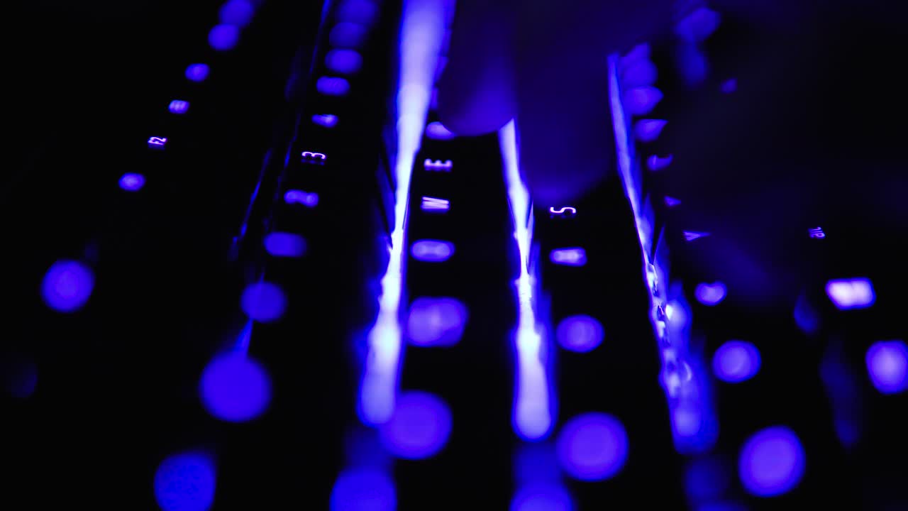 colorido teclado retroiluminado para juegos escribiendo y escribiendo con cambio de color vivo iluminado