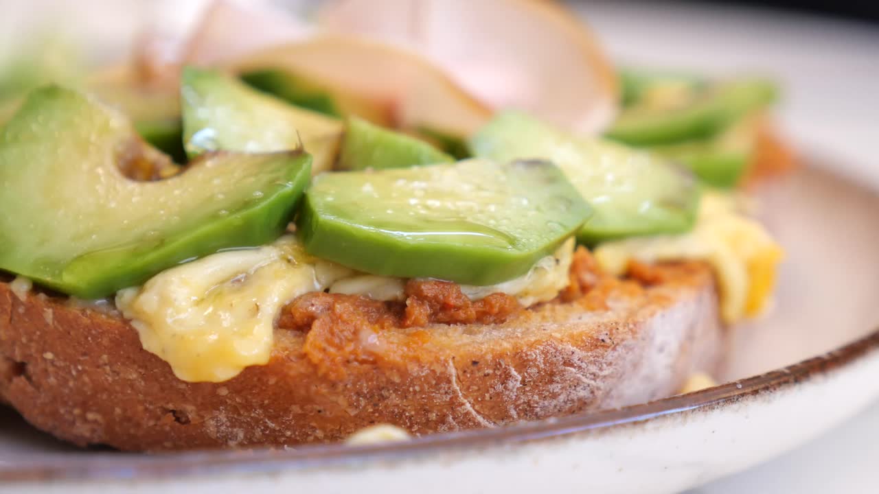 Avocado Toast with Cheese