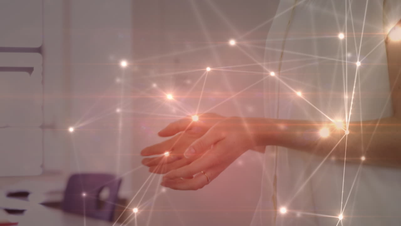 교실에서 백인 여성 교사에 대한 연결 네트워크의 활성화