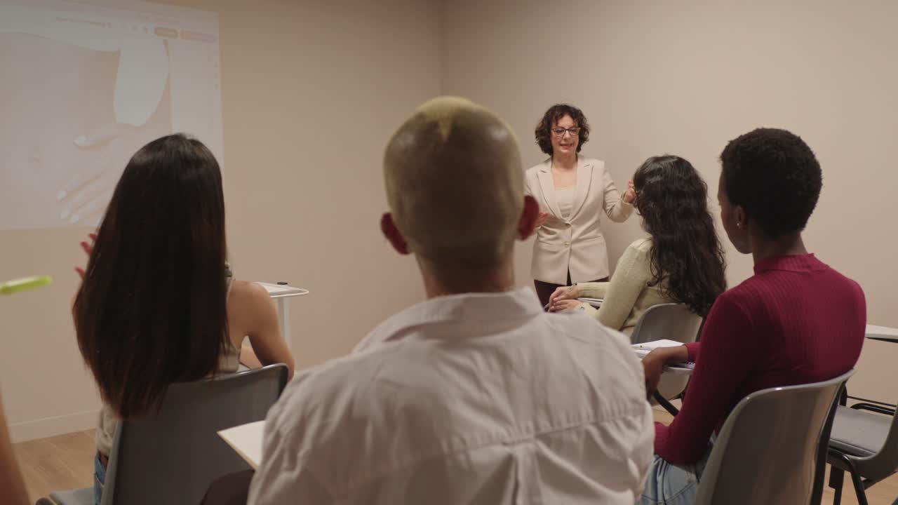 presentación en el aula