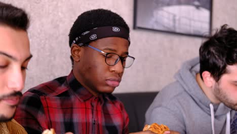 Black-And-White-Friend-Eating-1