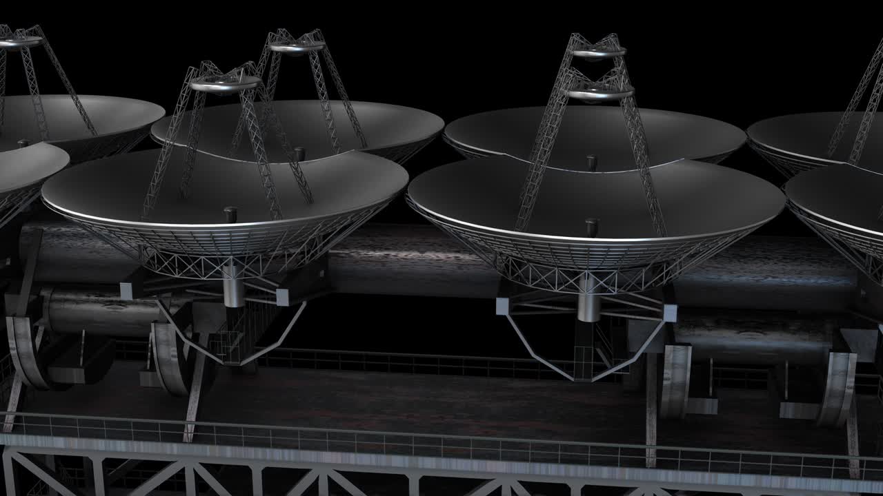 adu-1000 라디오 망원경 - 안테나 회전