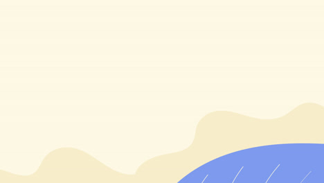 럭비 템플릿 디자인의 모션 그래픽