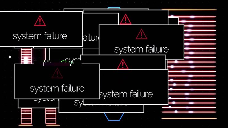 Seni Glitch Kegagalan Sistem