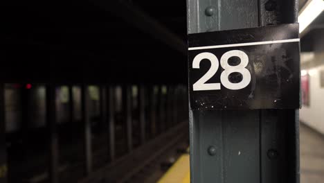 new york city eta subway station