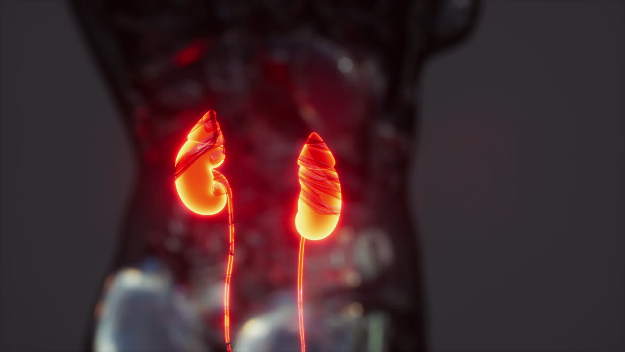 人間の ⁇ 臓と循環と骨格の医学図