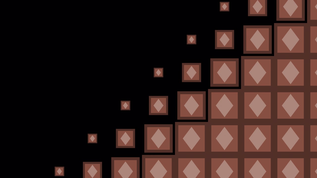 Diamond Block tile wave Transitions. 1080p - 30 fps - Alpha Channel (8)