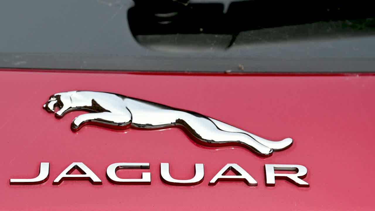 Jaguar Logo, Red Vehicle, Super Car
