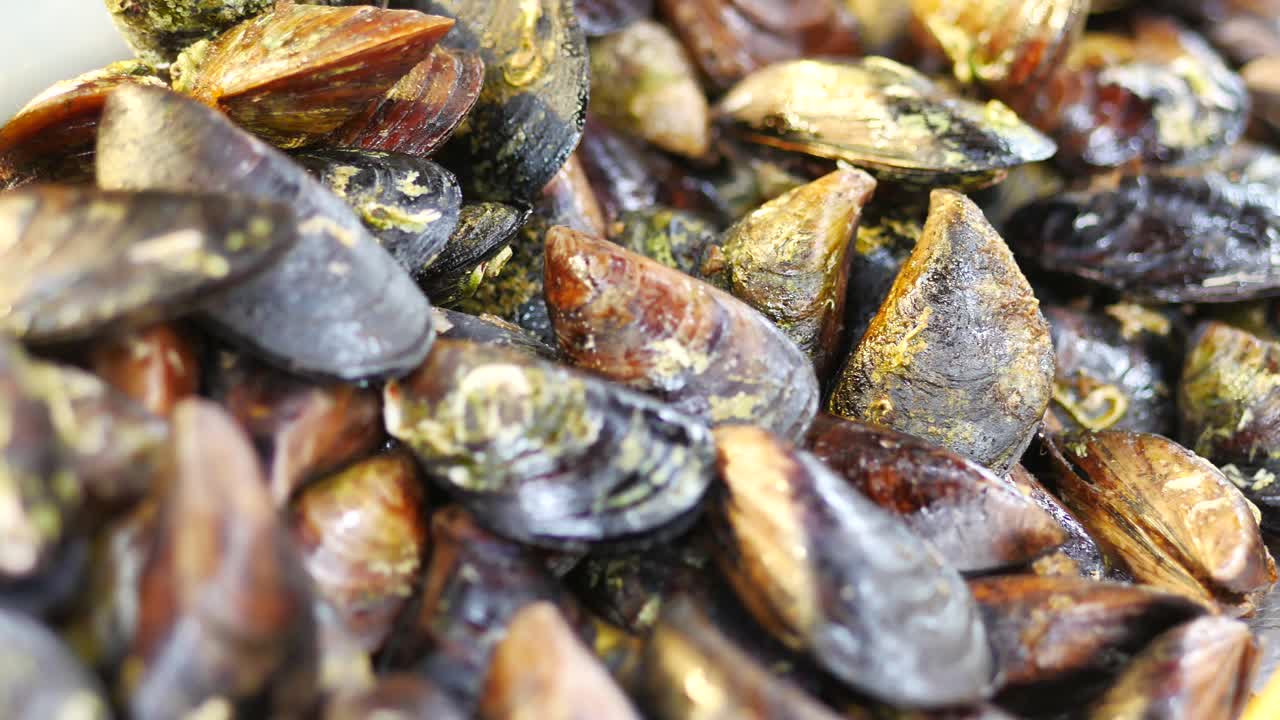 mejillones a la parrilla