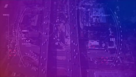 búsqueda de objetivos que se mueven contra el paisaje urbano