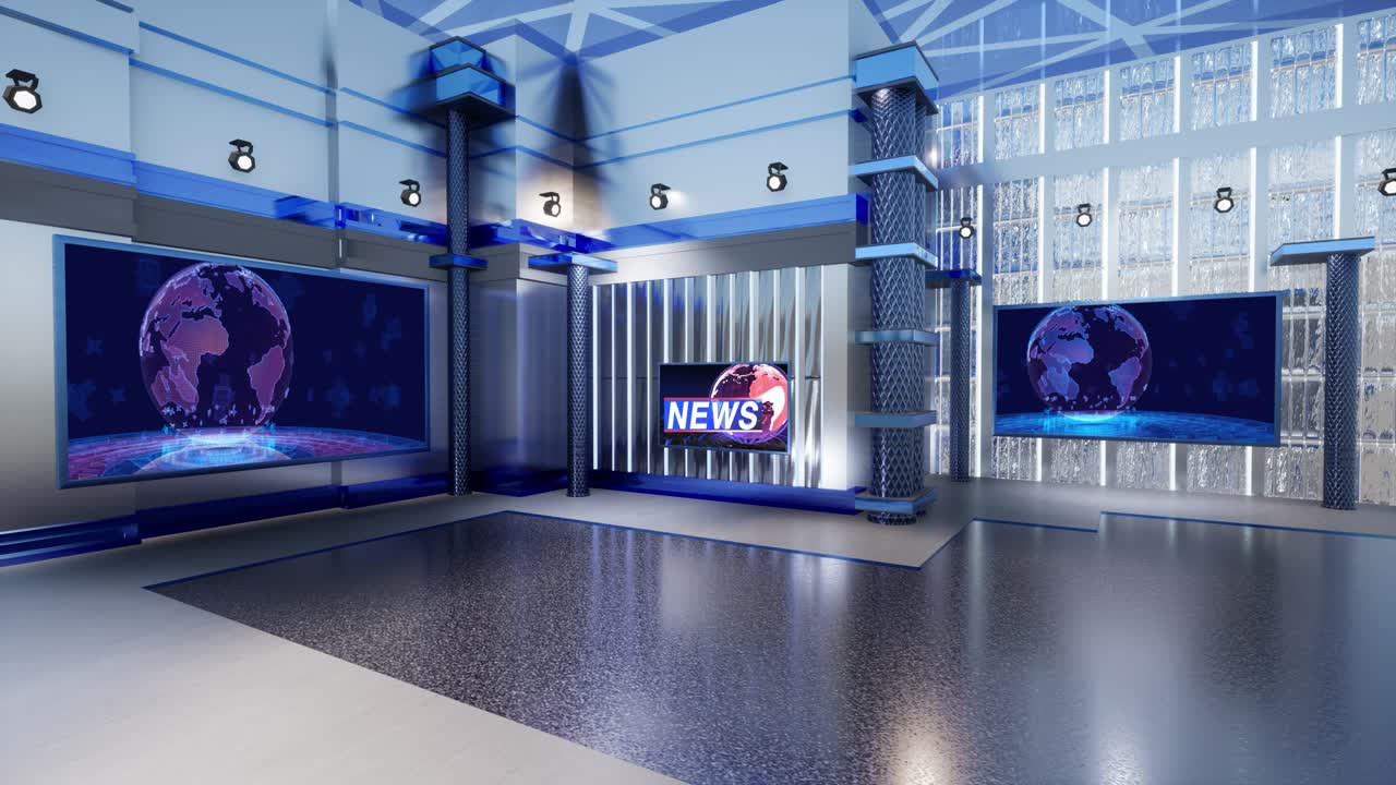 Notizie 3D Virtual TV Studio