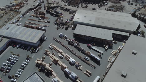 Drone-shot-over-an-industrial-lumber-yard