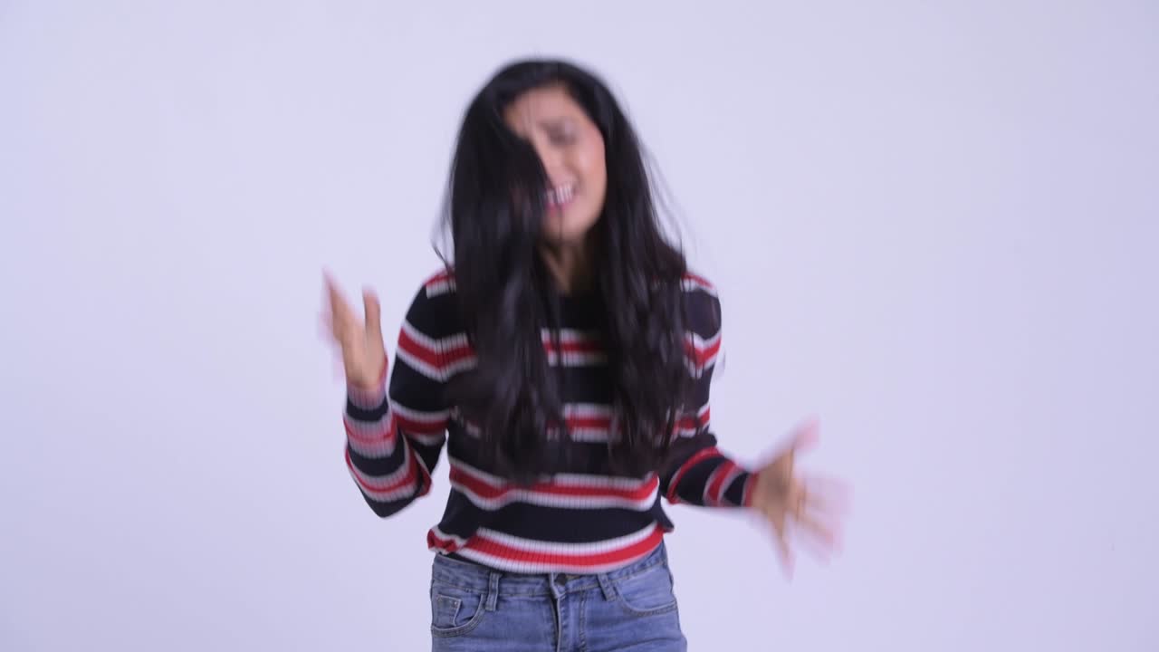 아름다운 젊은 인도 여성