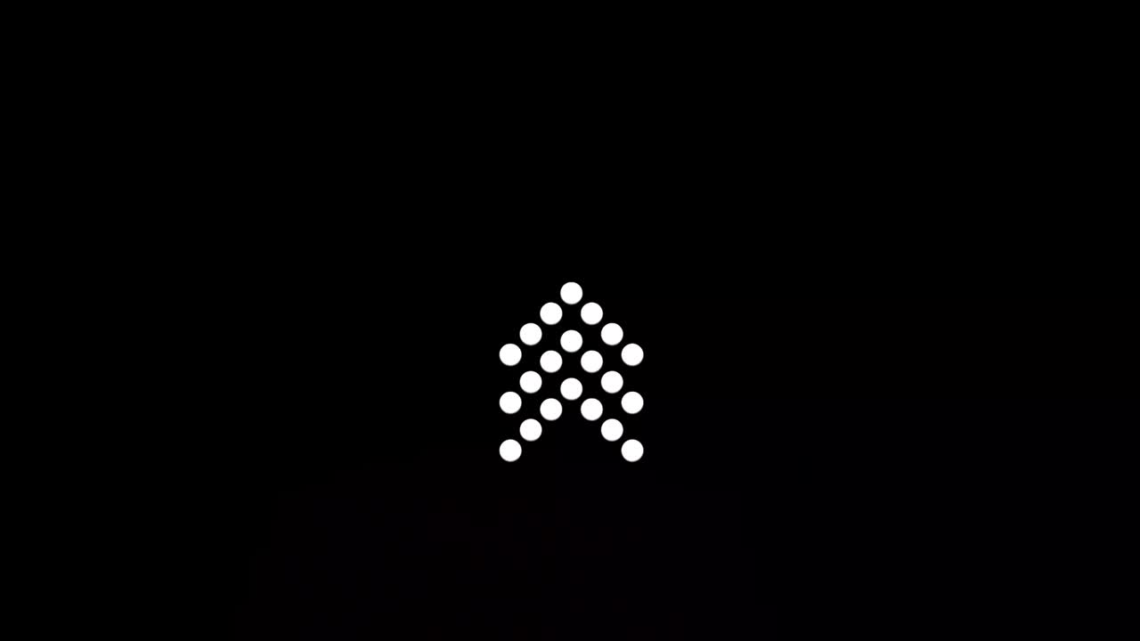 glitch deslizamiento hacia arriba botón de animación. aplicación y iconos de redes sociales, deslizamiento para la publicidad. redes sociales flechas de desplazamiento. animación de video 4k con canal alfa