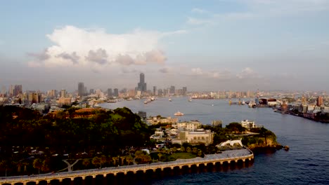 la vista aerea de kaohsiung