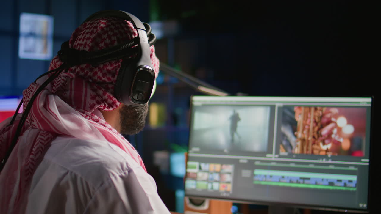 proyecto de edición de creador de contenido