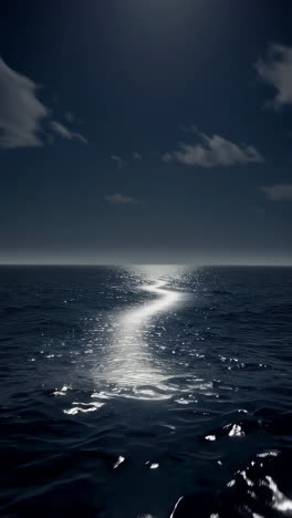 Moonlight on the Ocean