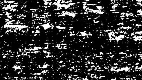 white noise motion on black background.