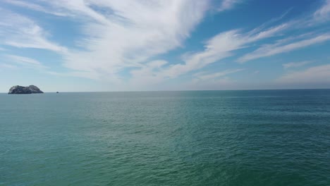 mazatlan mexico aerial coastal view