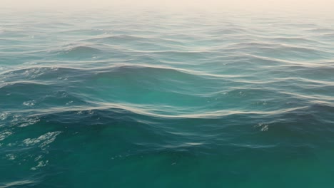 seamless loop animation of surface of wavy ocean