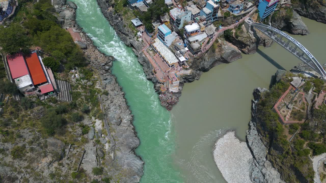 Devprayag is a town and a nagar panchayat, near New Tehri city in Tehri Garhwal District in the state of Uttarakhand, India,