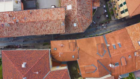 bellagio rooftops_aerial pano_european historic town