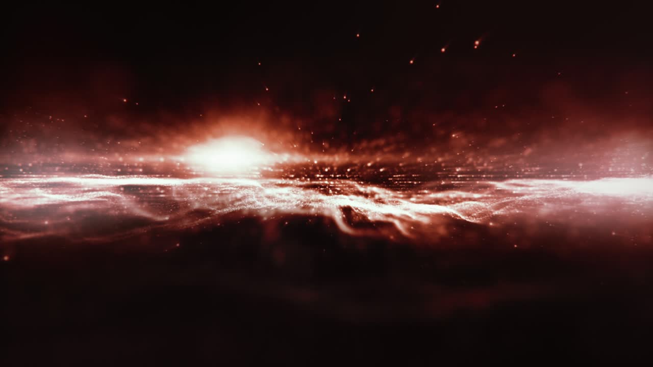 Futuristic Data Matrix Simulation HUD Background