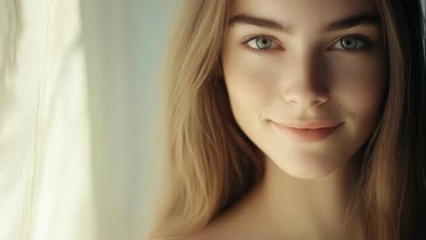 retrato de una mujer joven