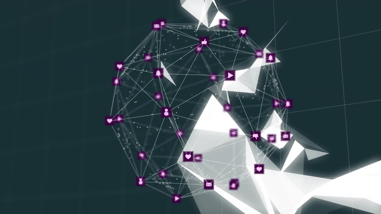 3D-rautalankapallo kirkkaalla keskipisteellä, aiheuttaen ytimen halkeamisen valkoisiksi sirpaleiksi, jotka näyttävät tietoja.