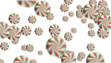 christmas peppermint candy sweets loop