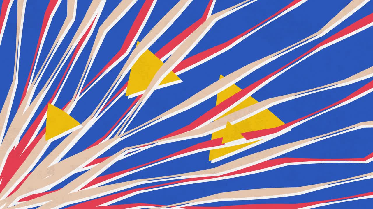 fondo geométrico animado azul disperso