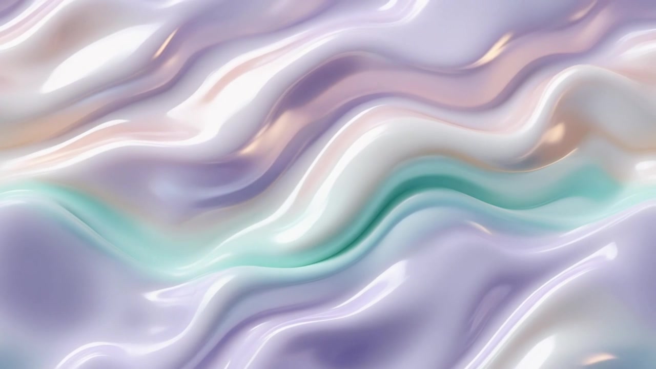 Movimento liquido astratto con colori pastello e texture lucida