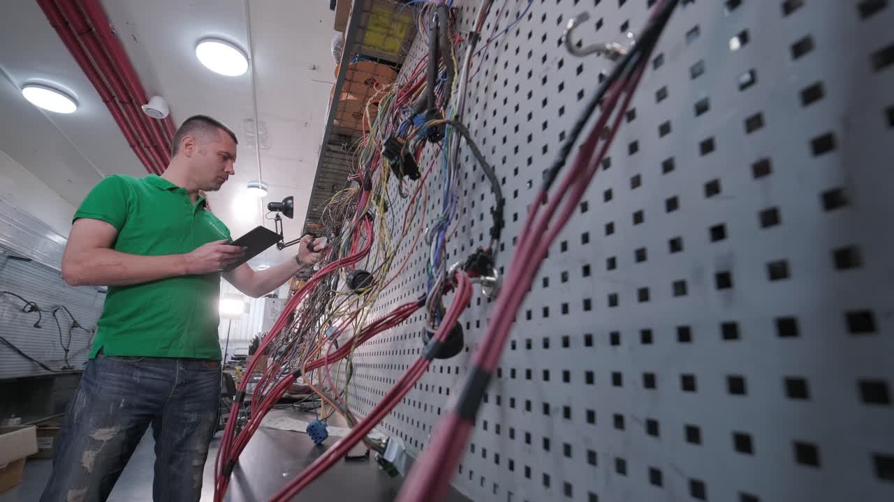 proceso de fabricación de arneses de cableado para vehículos, industria del automóvil