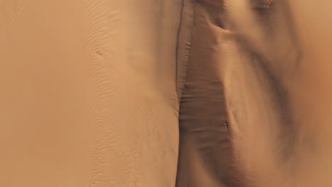 sand dune from above