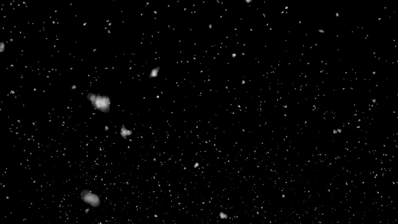 Camera to Down Snow Modern Falling Christmas snow snowflake background.