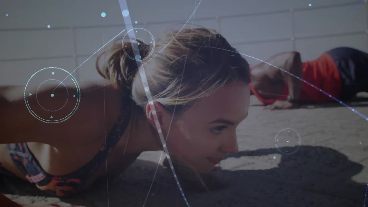 야외 운동을 하는 여성과 남성에 대한 연결 네트워크의 활성화