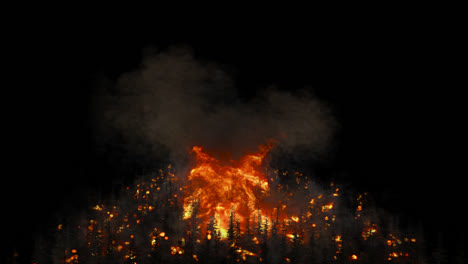 산불