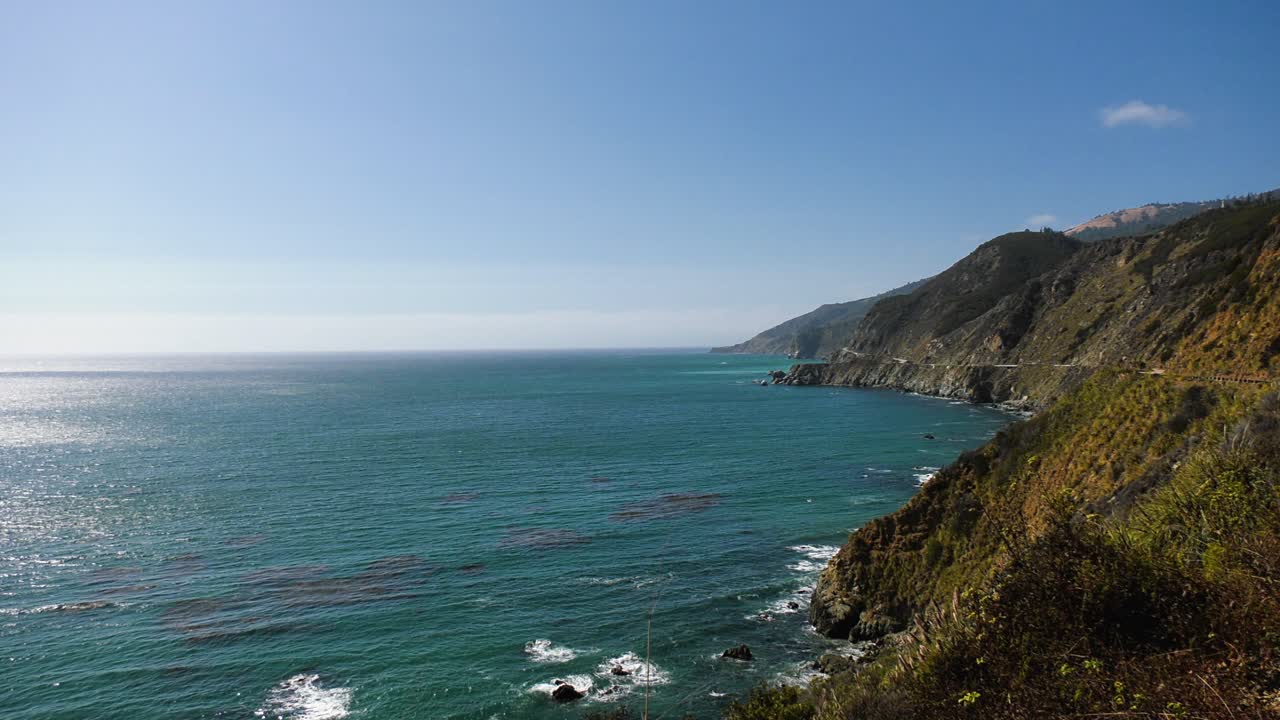 미국 고속도로 빅서에서 보기