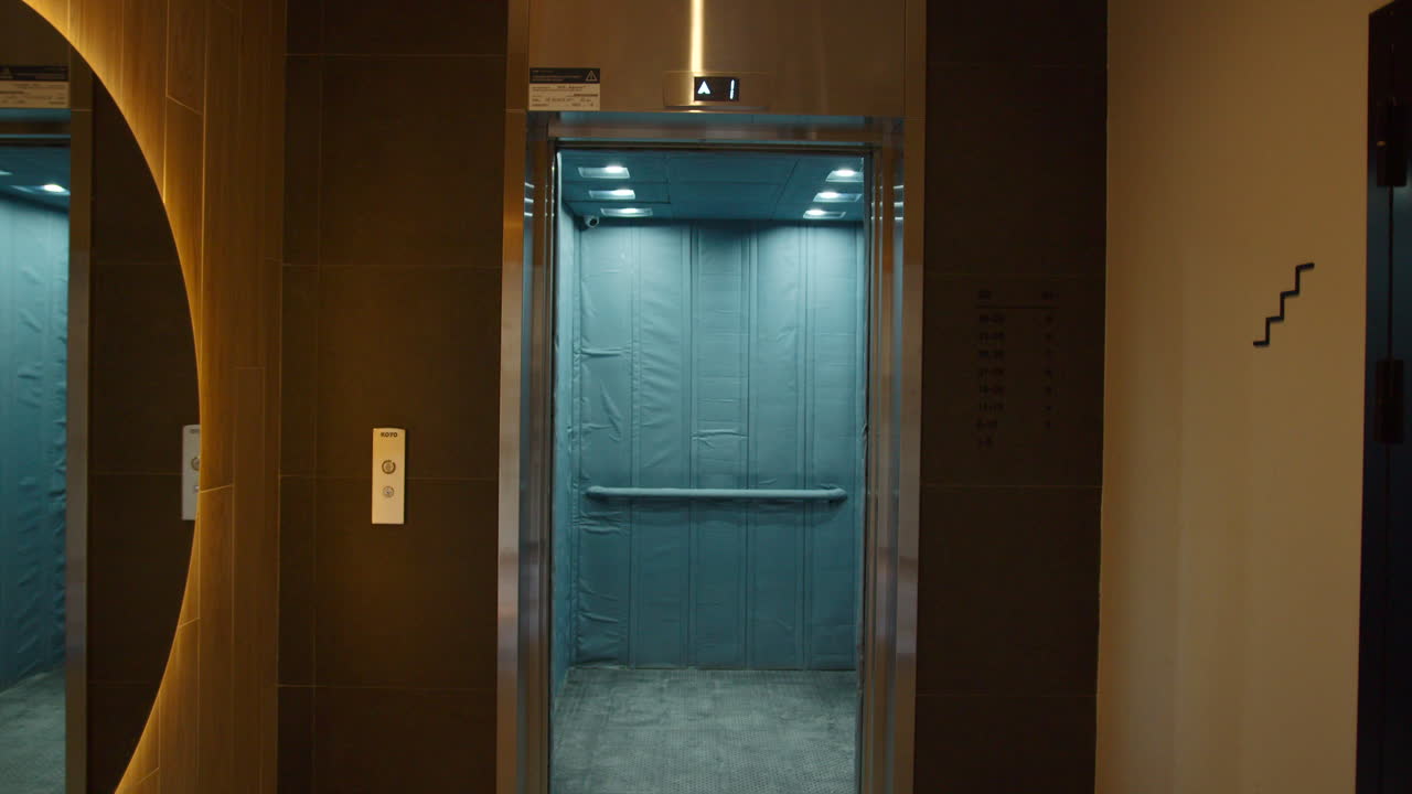 Modern Elevator in a Stylish Building