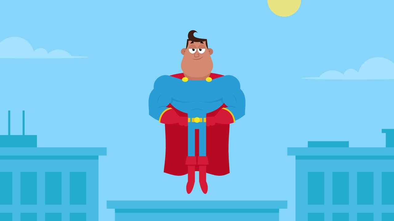 아프리카계 미국인 슈퍼 히어로 만화 캐릭터 플라잉 루프