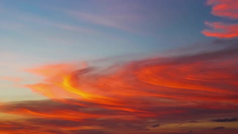 scenic red cloud epic sky