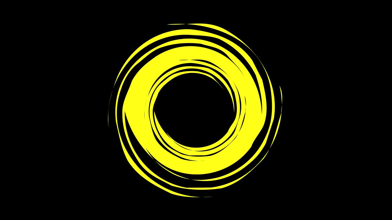 modelo de video 4k con efecto estroboscópico e hipnótico, en formato de video 16: 9.