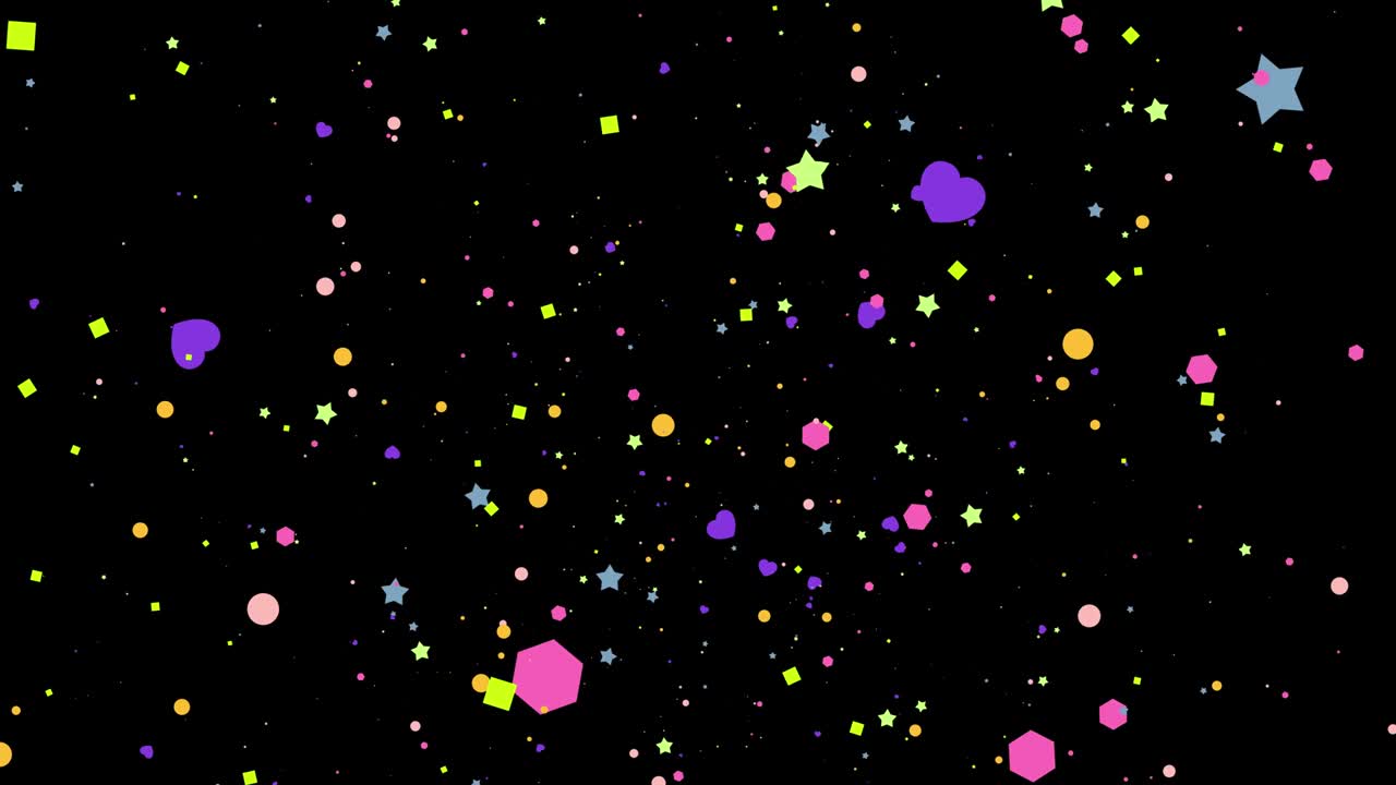 입자 팝 추상 효과 배경